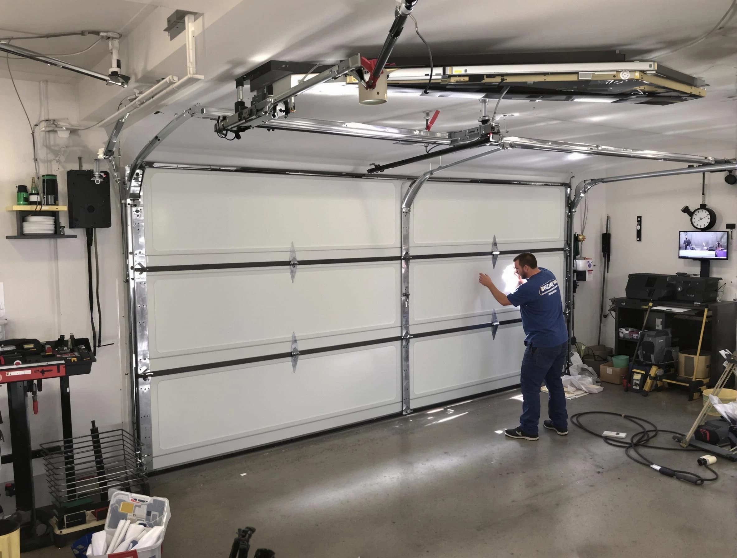 Professional garage door repair service by Ross Garage Door Repair in Ross