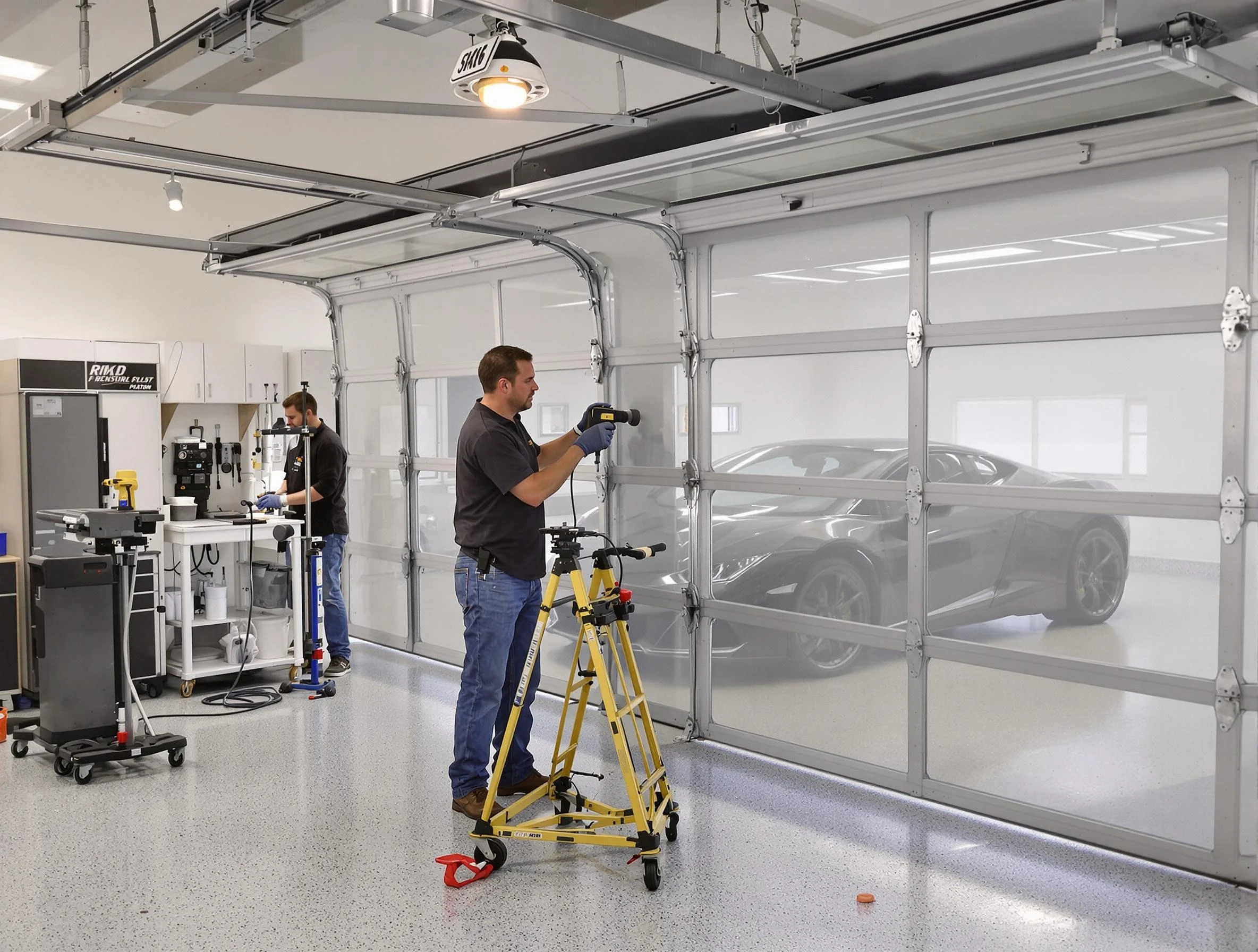 Garage Door Dents Repair in Ross