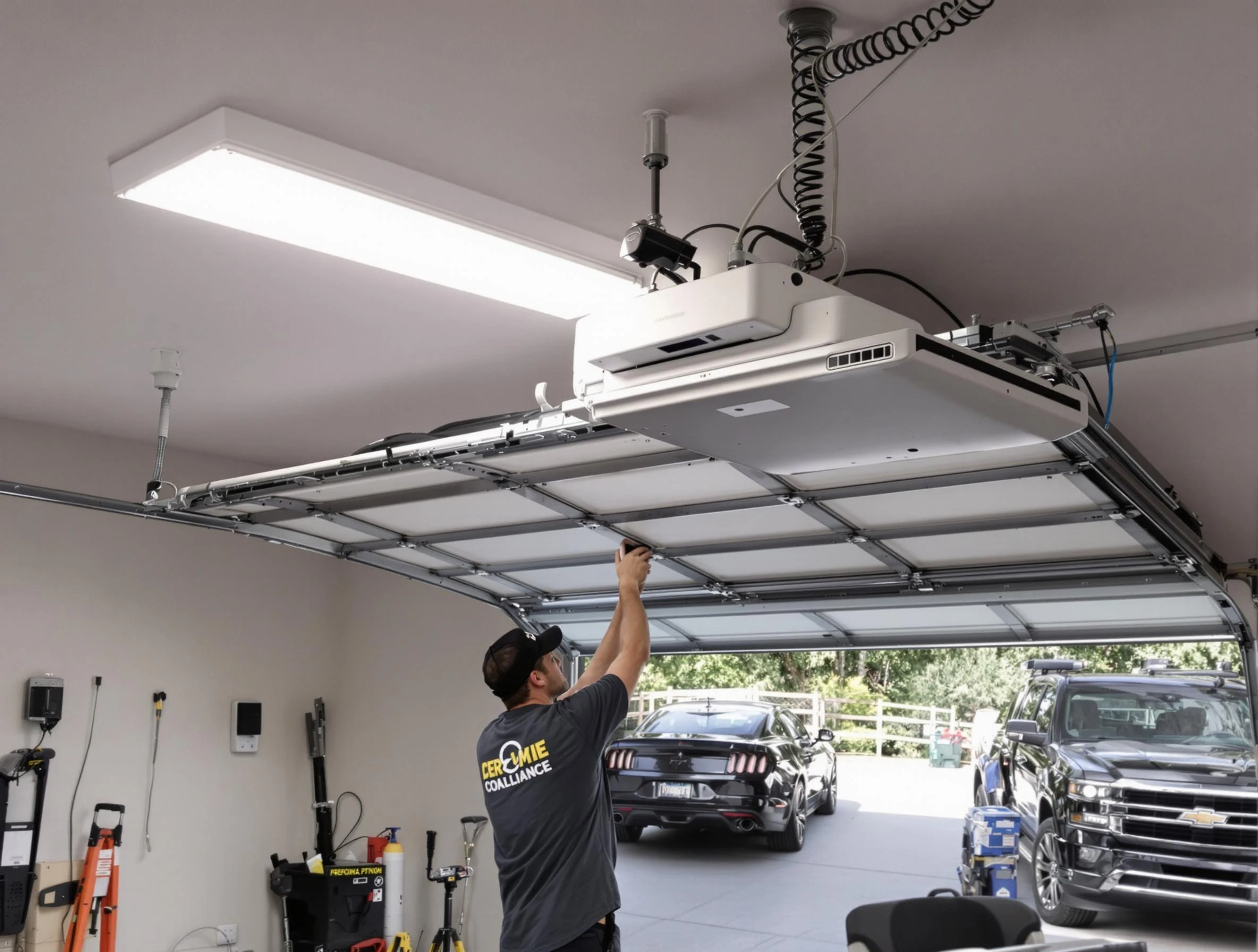 Garage Door Opener Installation in Ross