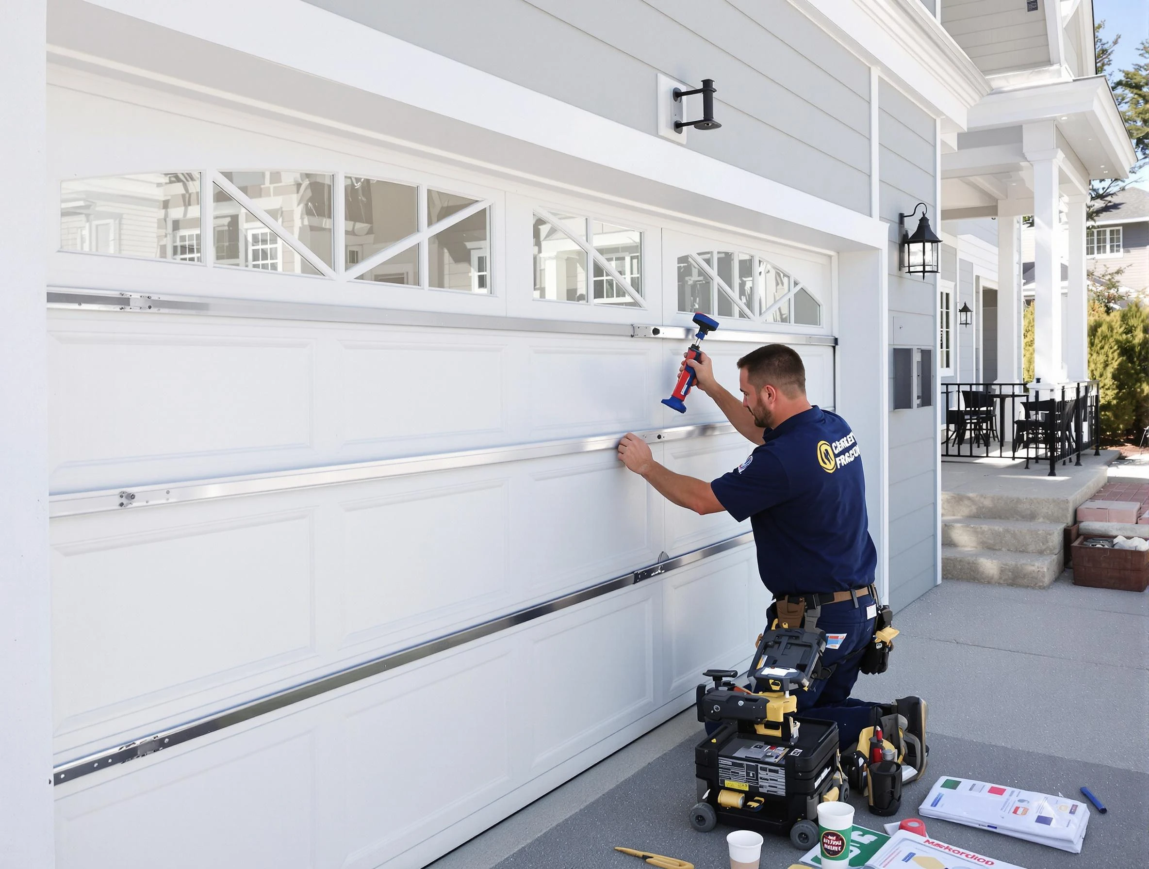 Professional garage door installation by Ross Garage Door Repair in Ross