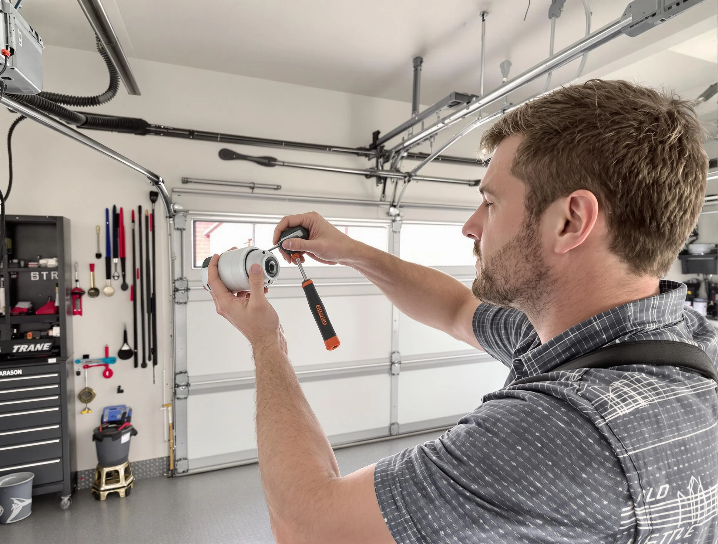 Garage door opener repair service by Ross Garage Door Repair in Ross